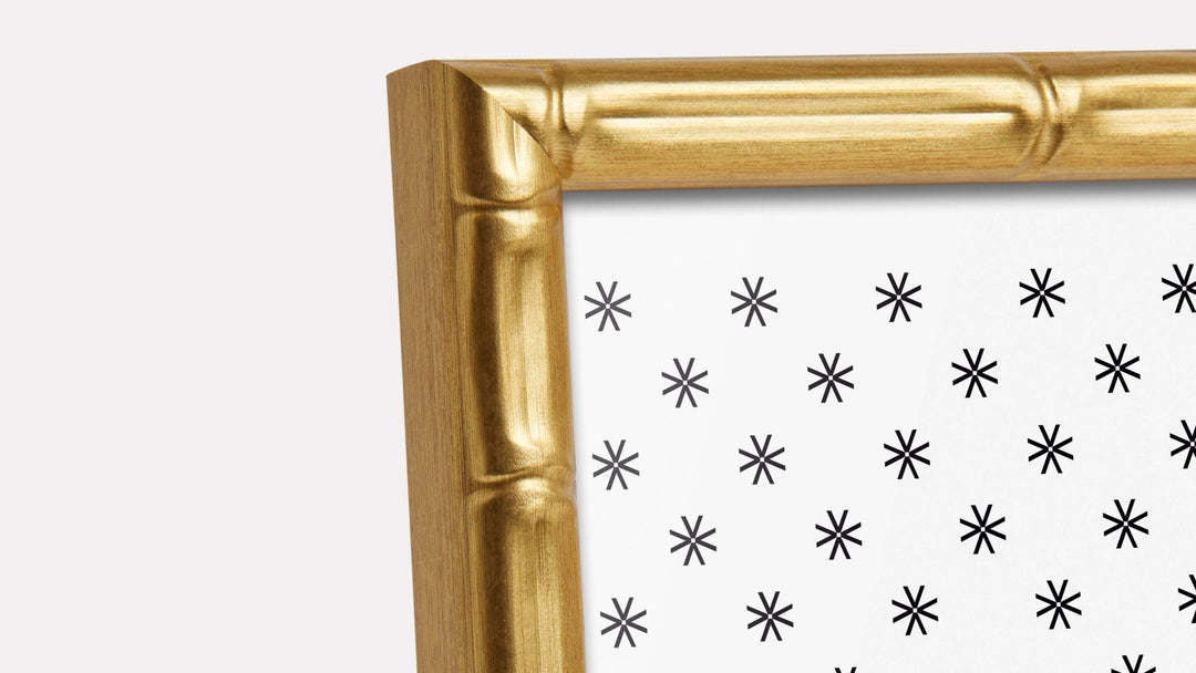 Bamboo picture frame